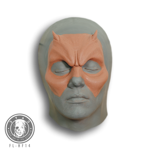 DYAD Foam Prosthetic - Female Devil Half Face (FL-HF14)