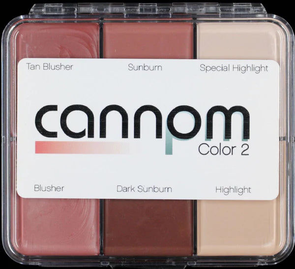 PPI Greg Cannom Color 2 On Set Cream Palette