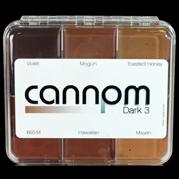 PPI Greg Cannom Dark 3 On Set Creme Palette