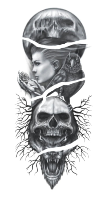 HookUp Tattoos Dark Moon