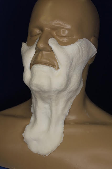 Large Aged Cheek and Jowls