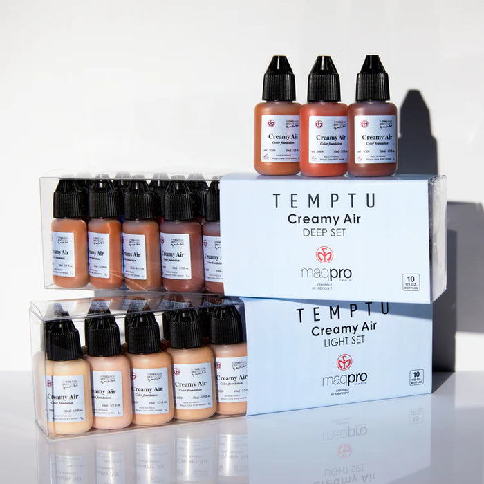 TEMPTU x MaqPro Creamy Air Corrective Makeup & Tattoo Cover Set