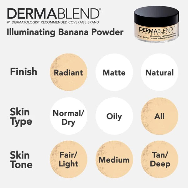 DERMABLEND Illuminating Banana Powder