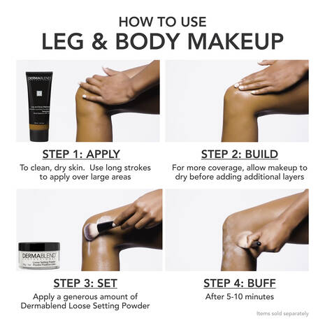DERMABLEND Leg and Body Makeup