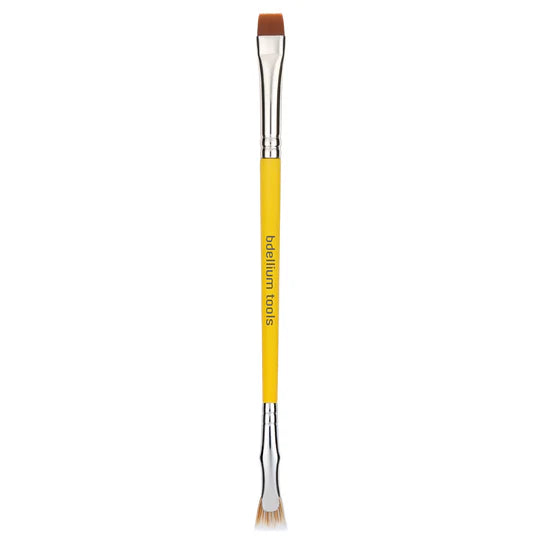 Bdellium Studio Line 727 Double-Ended Bent Lash Fan / Flat Definer