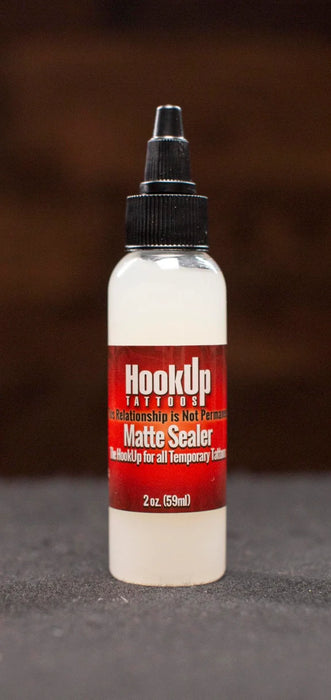 HookUp Tattoos Temporary Tattoo Matte Sealer 2 oz
