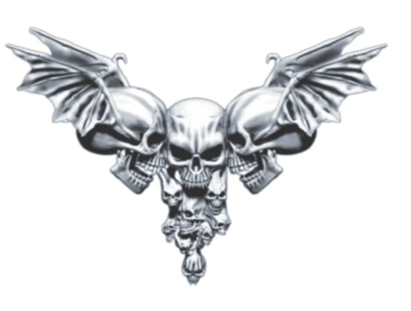 HookUp Tattoos Winged Skull