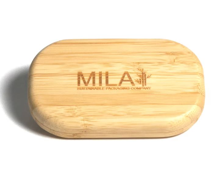 Mila Refillable Bamboo Medium Cosmetic Palette