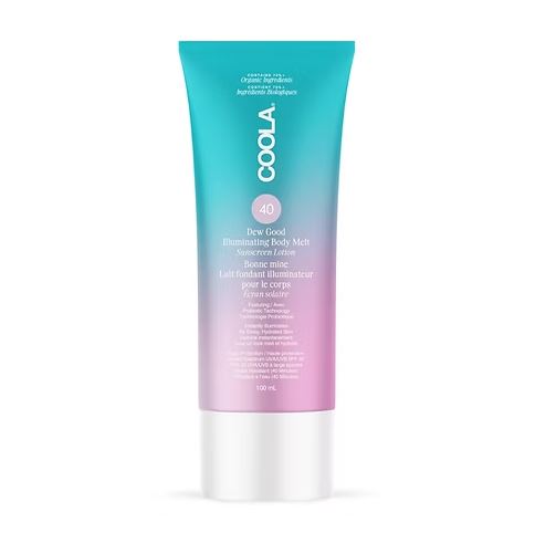 COOLA Dew Good Illuminating Body Melt Lotion SPF 40