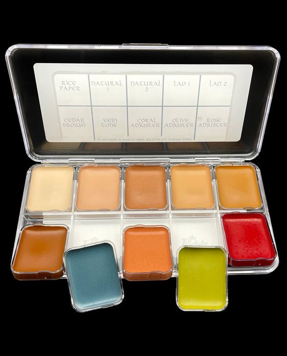 Skin Illustrator Flesh Tone Replaceable Cell Palette