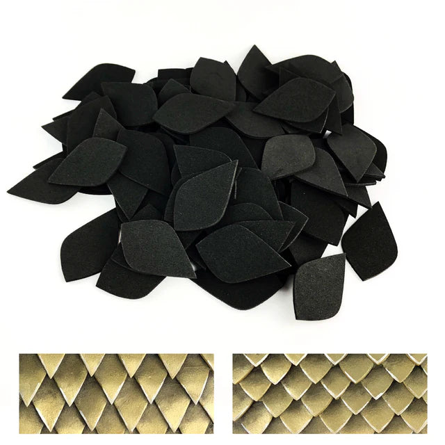 EVA Foam Scales - Style 2 - 100pk (2 sizes)