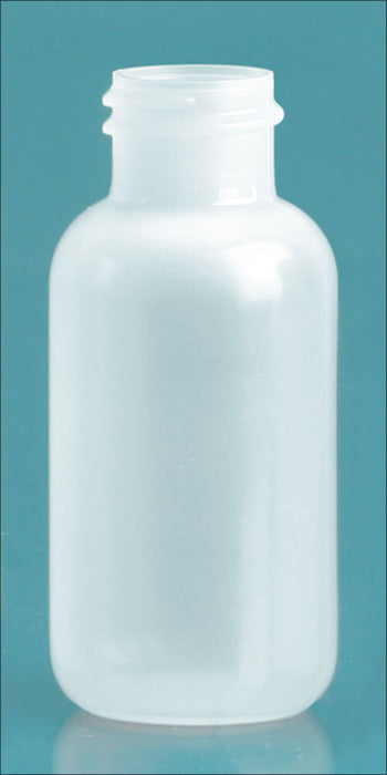 1oz Natural LDPE Boston Round 20/410