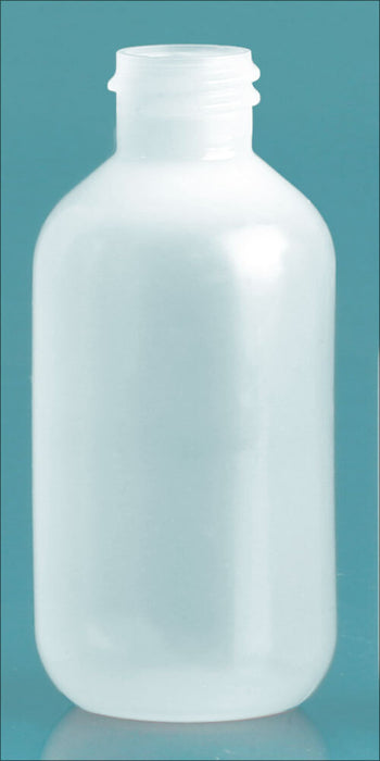 2oz Natural LDPE Boston Round 20/410