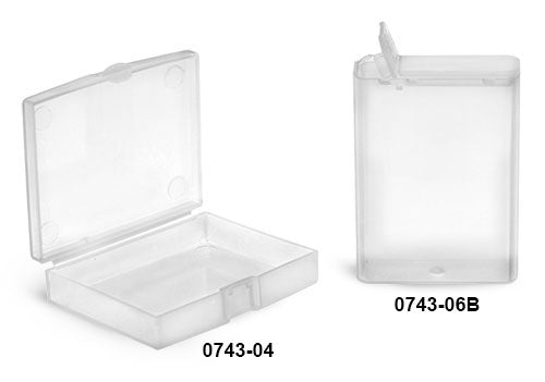 Natural Hinged Box Container