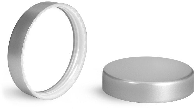 Silver Matte Lined Cap