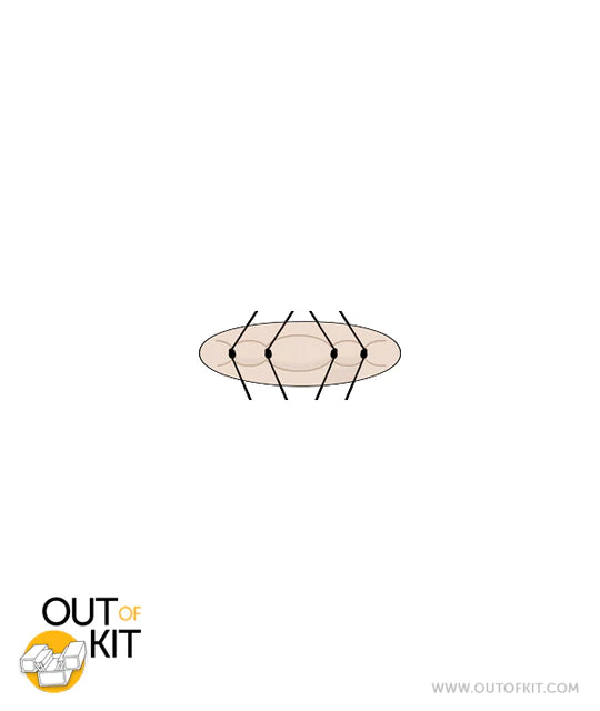 Out of Kit Micro Suture 4 Stitch