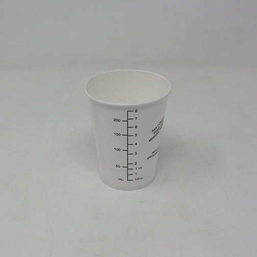 8oz Graduated Wax Paper Cup