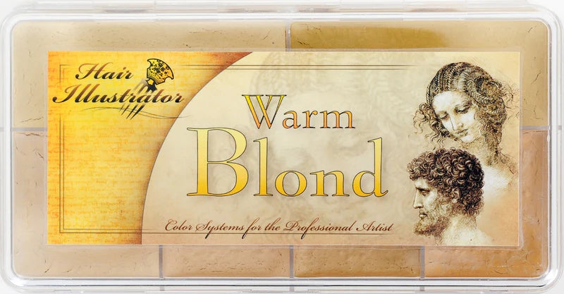 Hair Illustrator Warm Blond Palette