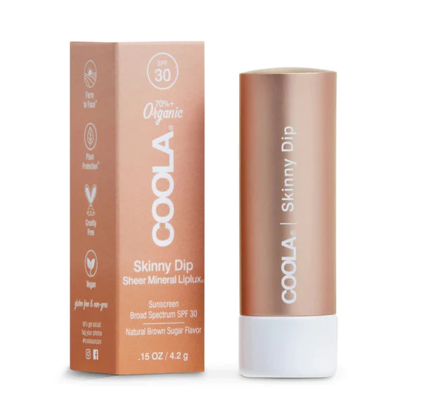 COOLA Mineral Liplux SPF 30 Skinny Dip 4.4ml