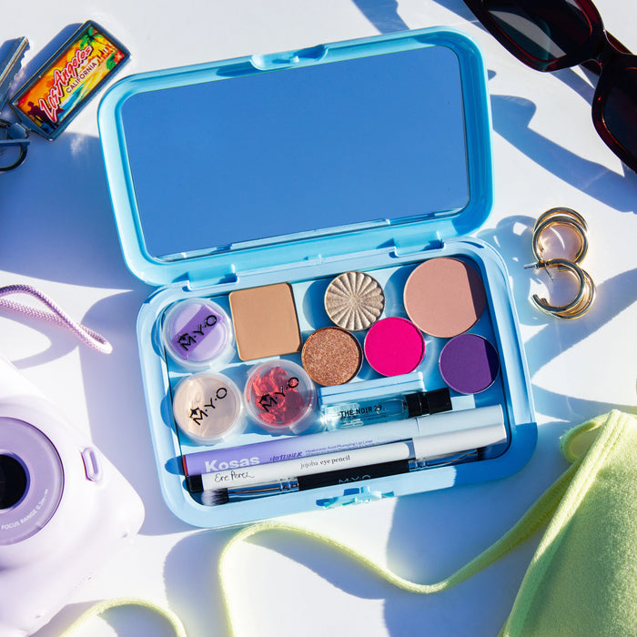 MYO Pro Travel Makeup Case Ice Blue ( Case Only)