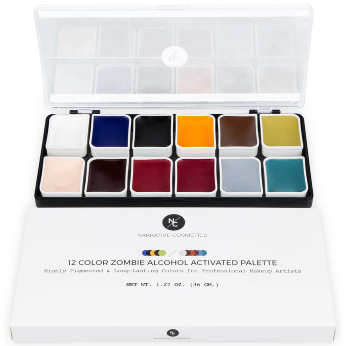Narrative Cosmetics Zombie Alcohol Activated Palette