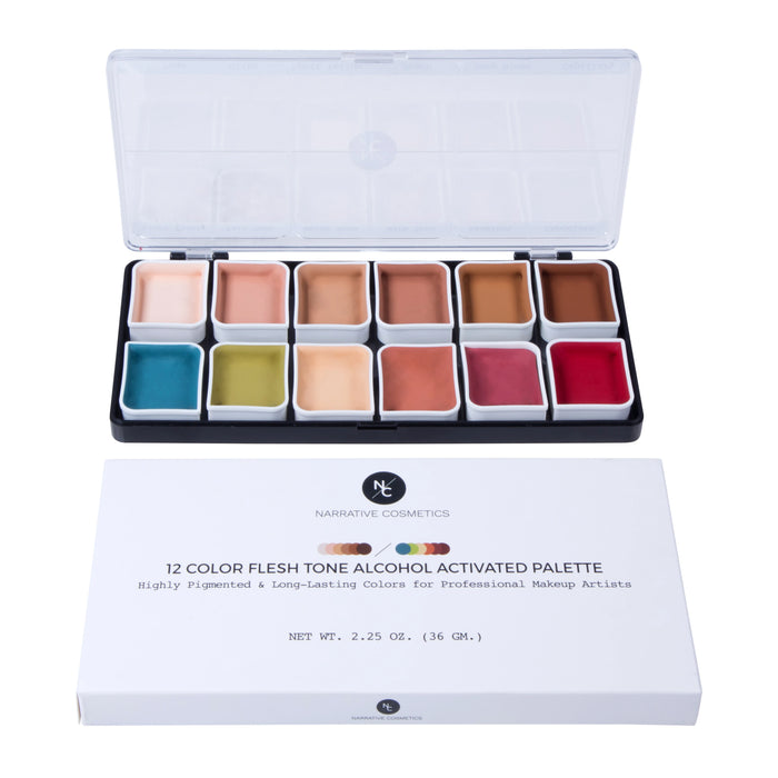 Narrative Cosmetics Flesh Tone Alcohol Activated Palette