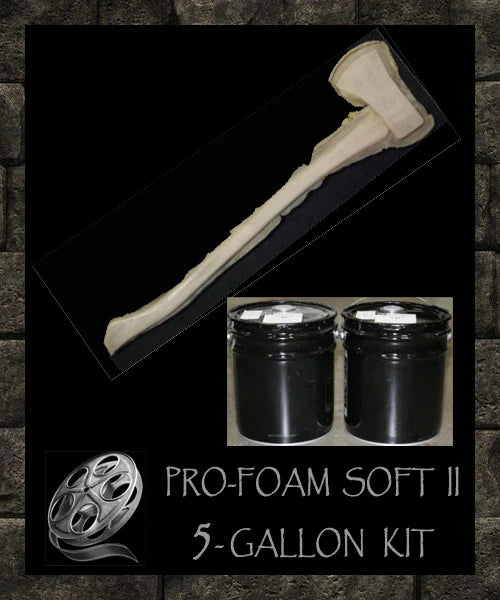 Motion Picture FX 6# Self Skinning Pro Foam 5 gallon kit 4A:6B by weight