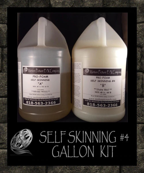 Motion Picture FX 4# Self Skinning Pro Foam 1.66 gallon 4A:6B by weight