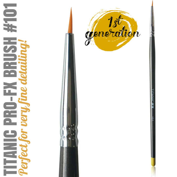 TITANIC FX Pro-FX Brush Kit (Inc 11 Brushes (#101-110 & #112)