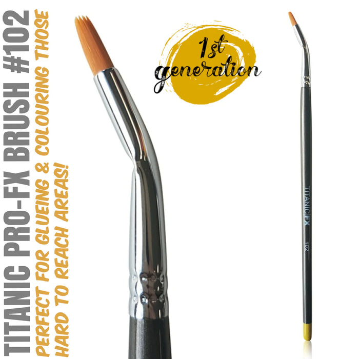 TITANIC FX Pro-FX Brush Kit (Inc 11 Brushes (#101-110 & #112)