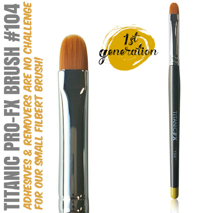 TITANIC FX Pro-FX Brush Kit (Inc 11 Brushes (#101-110 & #112)