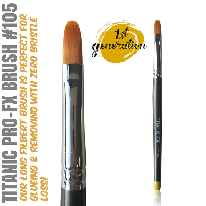 TITANIC FX Pro-FX Brush Kit (Inc 11 Brushes (#101-110 & #112)