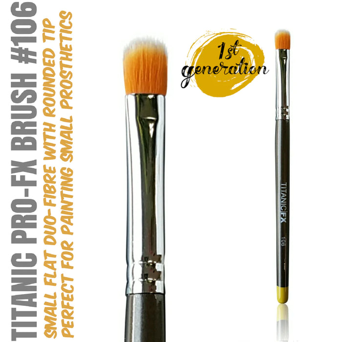 TITANIC FX Pro-FX Brush Kit (Inc 11 Brushes (#101-110 & #112)