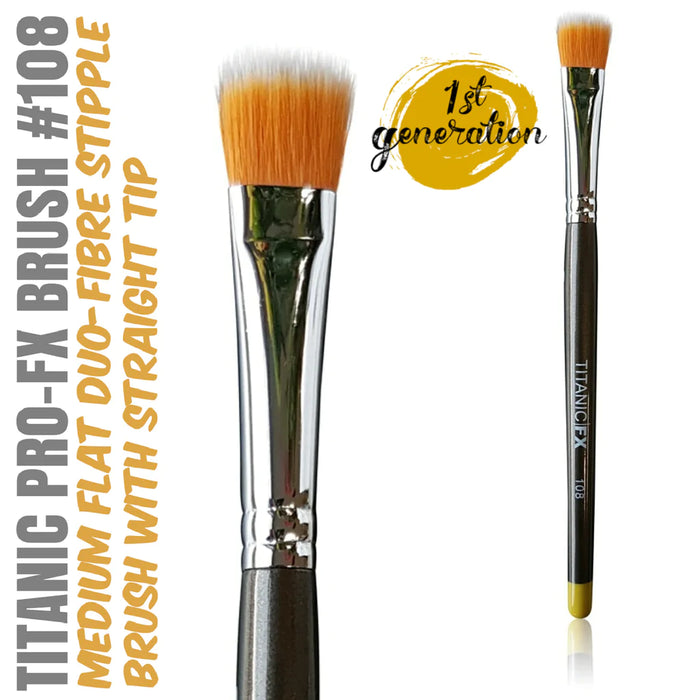 TITANIC FX Pro-FX Brush Kit (Inc 11 Brushes (#101-110 & #112)