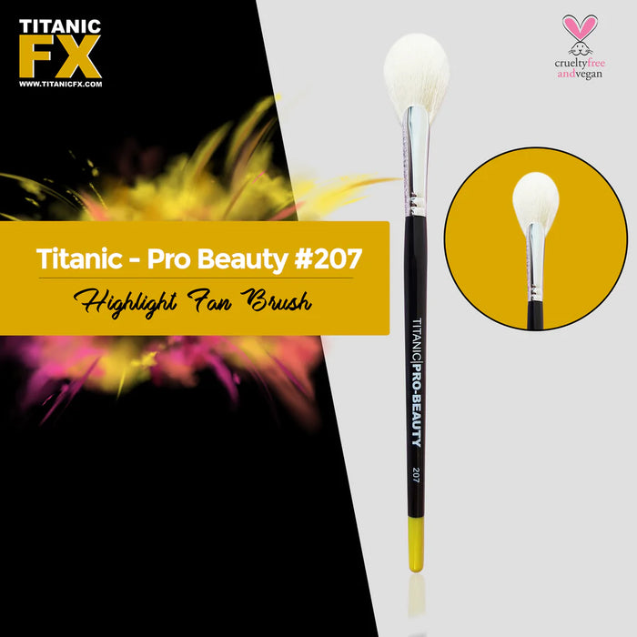 TITANIC FX Pro-Beauty Brush 11 Piece Brush Set