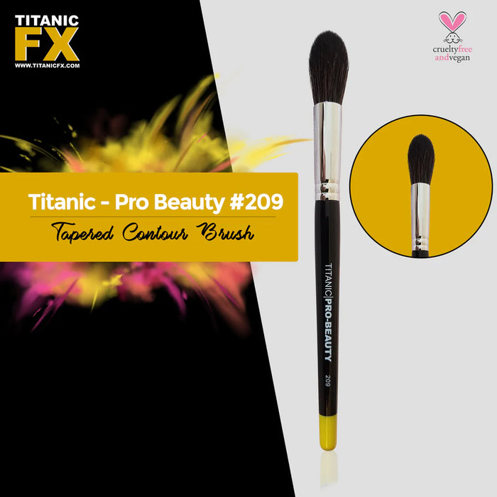 TITANIC FX Pro-Beauty Brush 11 Piece Brush Set
