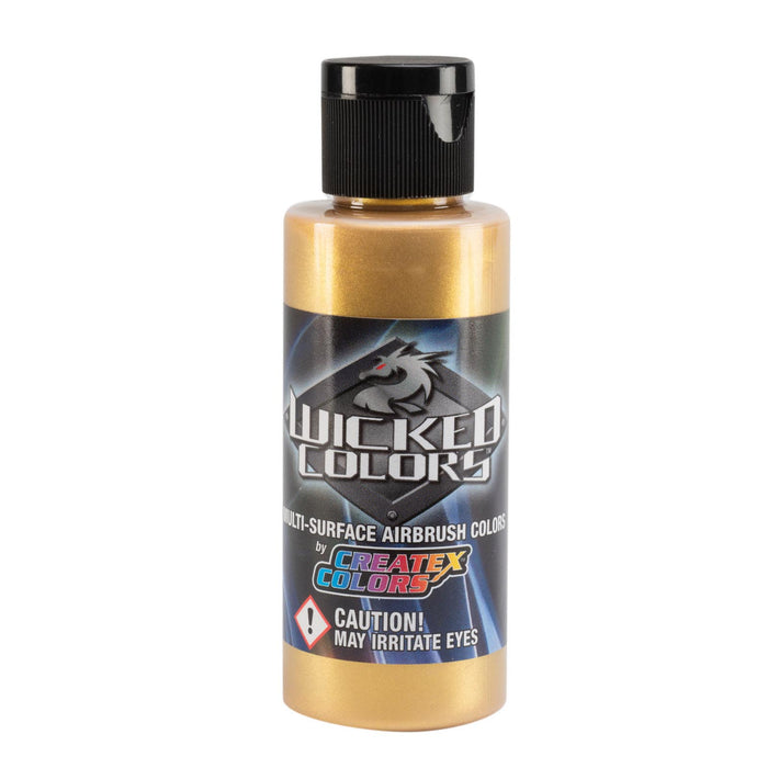 Createx Wicked Colours Metallic Gold 4oz