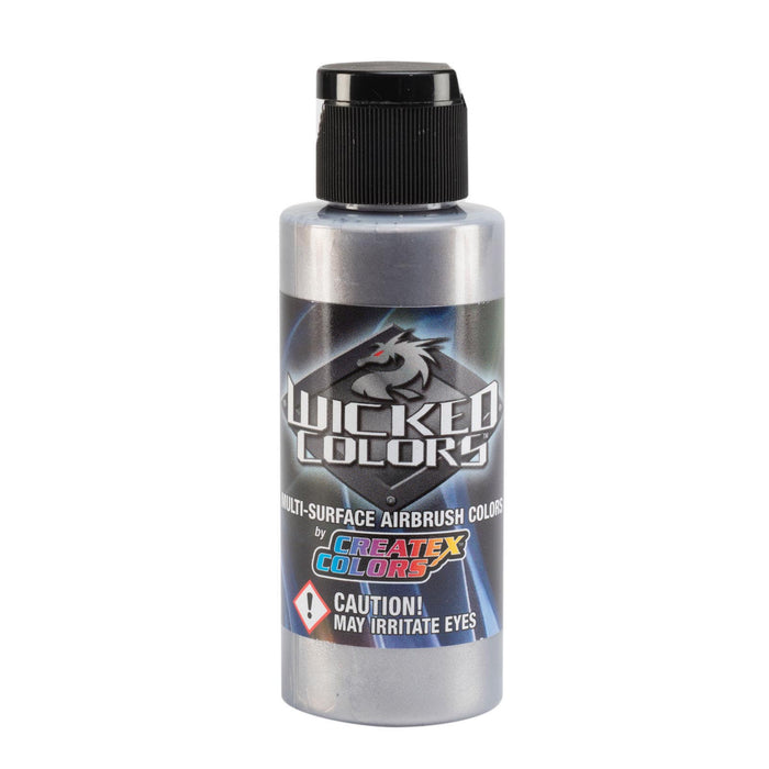 Createx Wicked Colours Metallic Silver 4oz