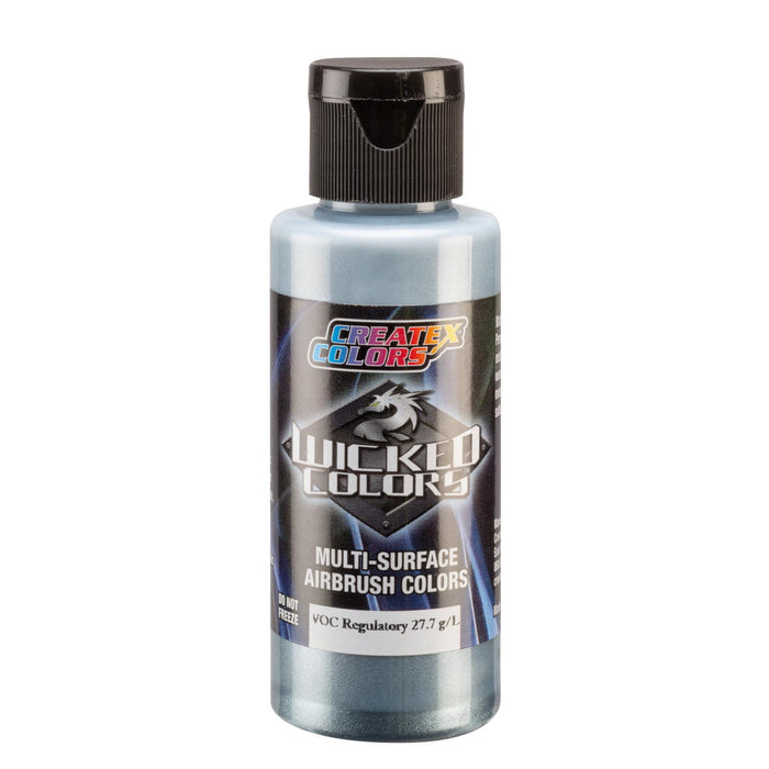 Createx Wicked Colours Metallic Blue Silver 4oz