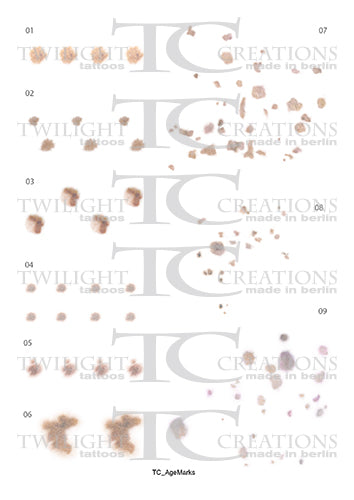 Twilight Creations Temp Tattoos Age Marks