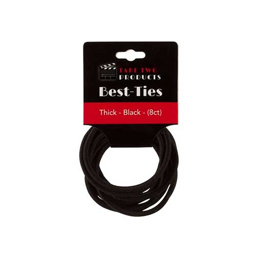 MUA Best Hair Ties Thick - Black