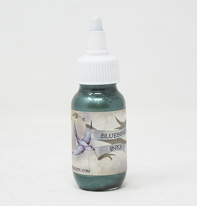Bluebird Dark Green Pearl Liquid Ink