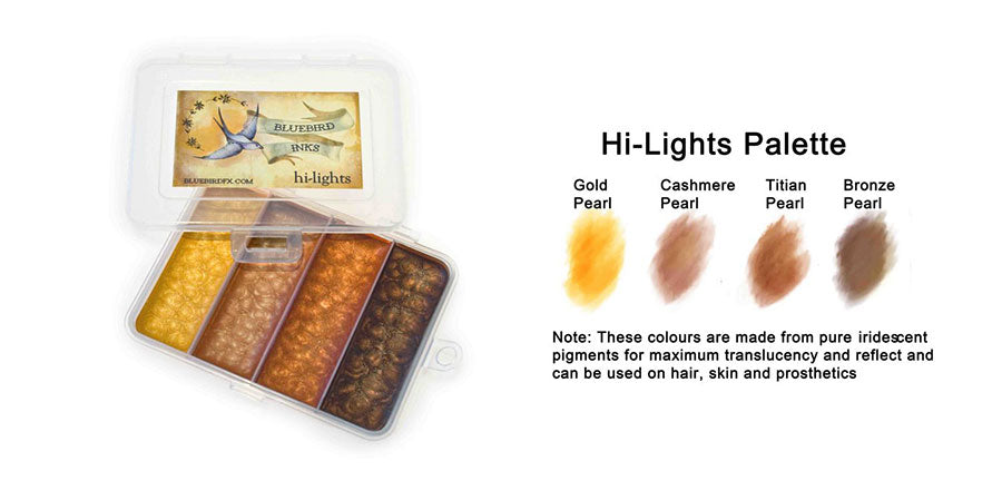Bluebird FX Hi-Lights Palette Colors