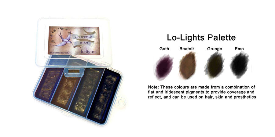 Bluebird FX Lo-Lights Palette Colors