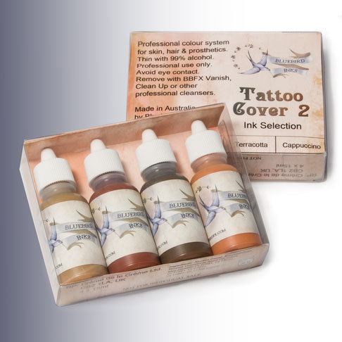 Bluebird Tattoo Cover 2 Ink Pack
