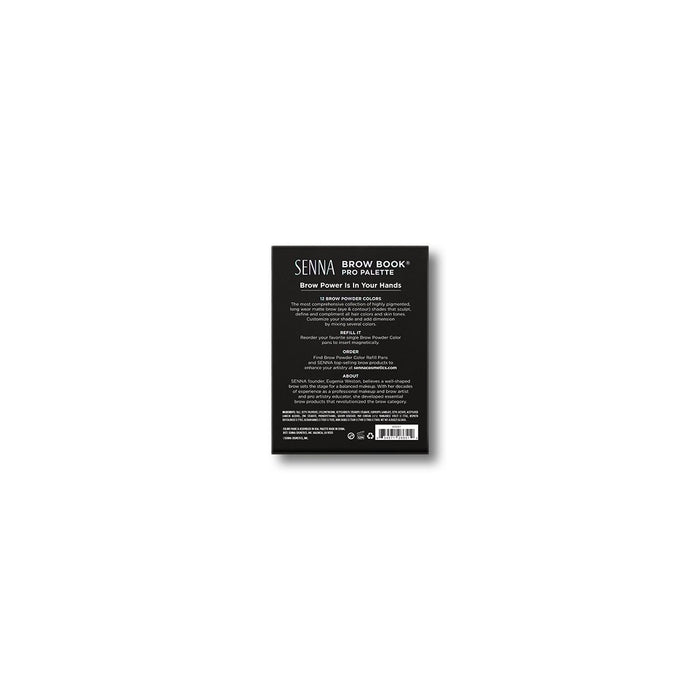 Senna Cosmetics Brow Book Professional Magnetic Palette