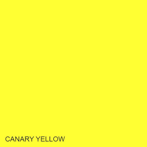 Canary Yellow Flocking Color Swatch