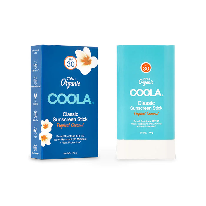 COOLA Classic Sunscreen Stick SPF 30 Tropical Coconut 17ml
