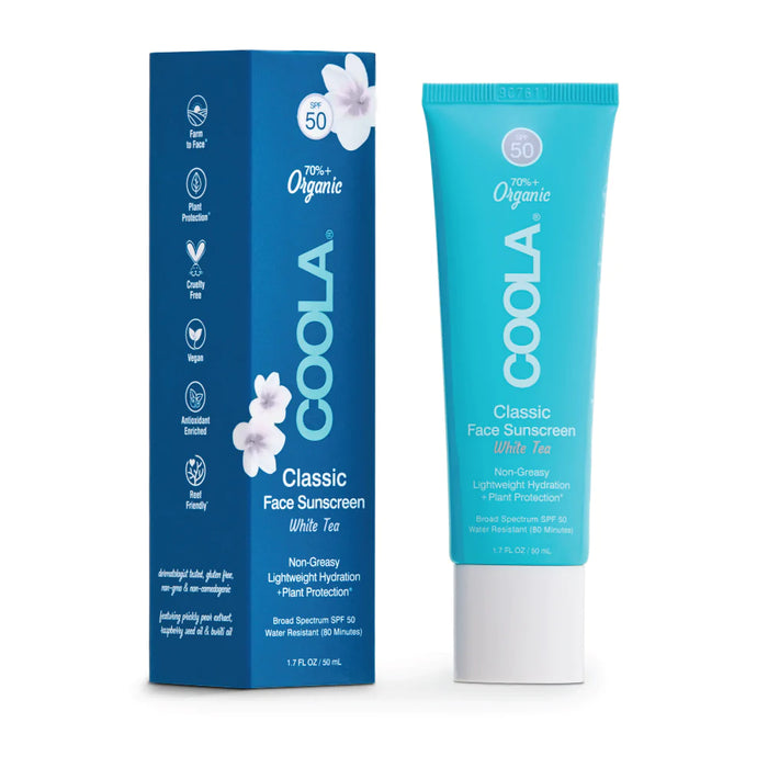 COOLA Classic Face SPF 50 White Tea Lotion 50ml