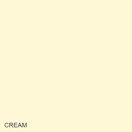 Cream Flocking Color Swatch